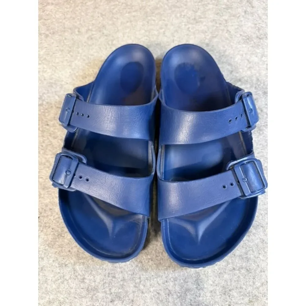 Birkenstock Arizona EVA Sandals Men's 11-11.5 EU 44 Blue Navy Waterproof